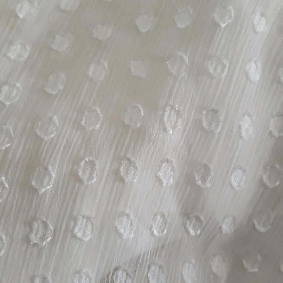 LOFT Sheer Peplum Top With Ruffle Detailing - Picture 5 of 5